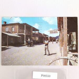 US Marshal Old Tucson Arizona 1960s Postcard Old Wild West Town Stan Davis Photo